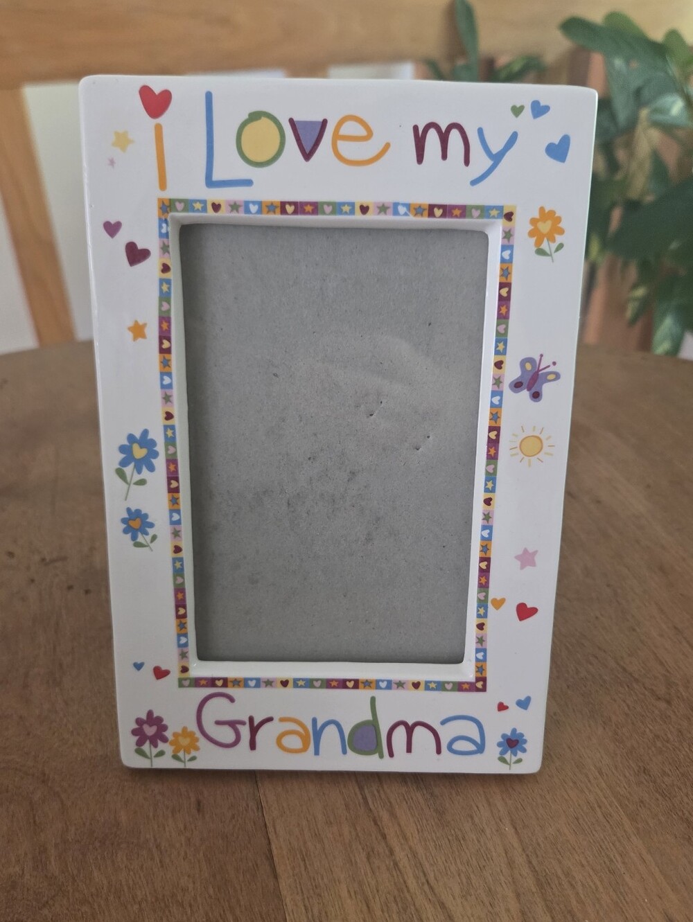 I Love My Grandma Colorful Photo Frame